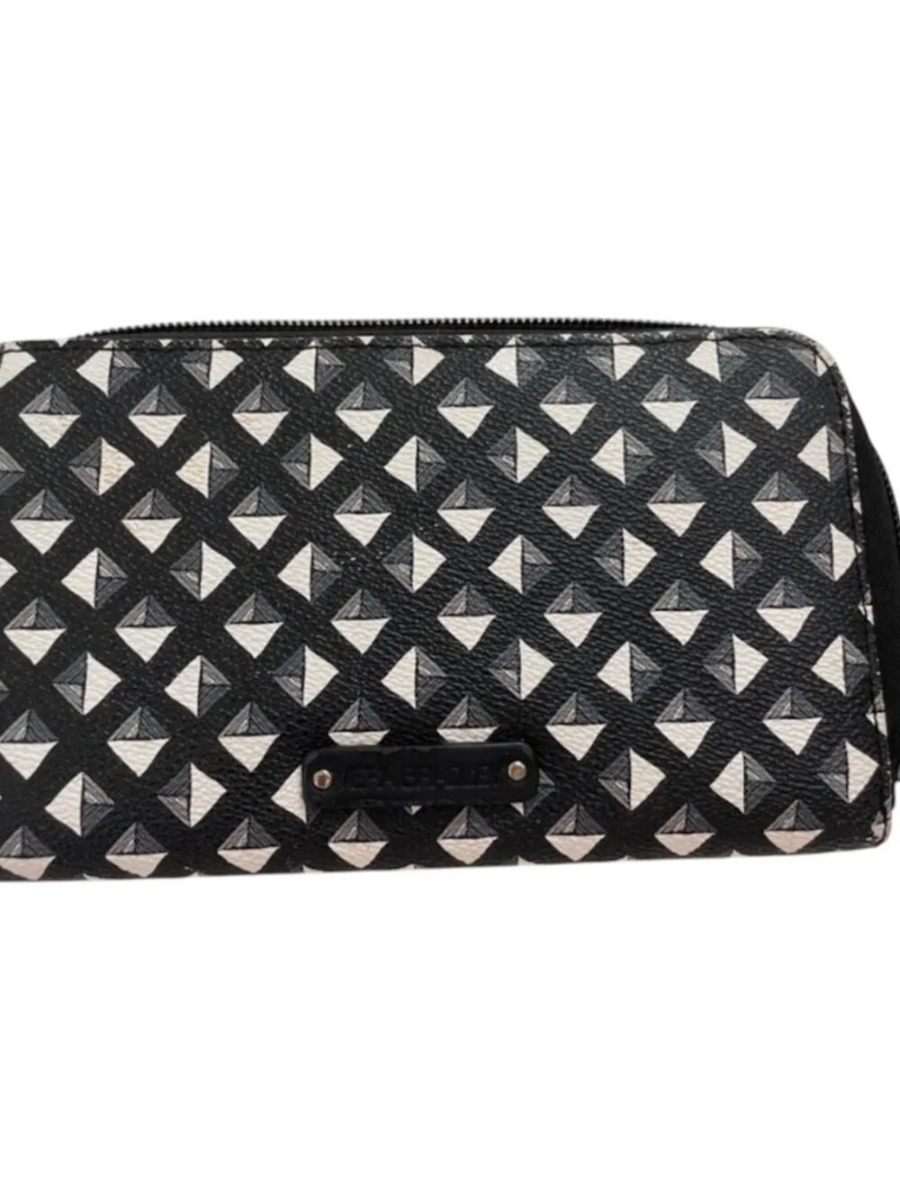 Vera Bradley Wallet Black White